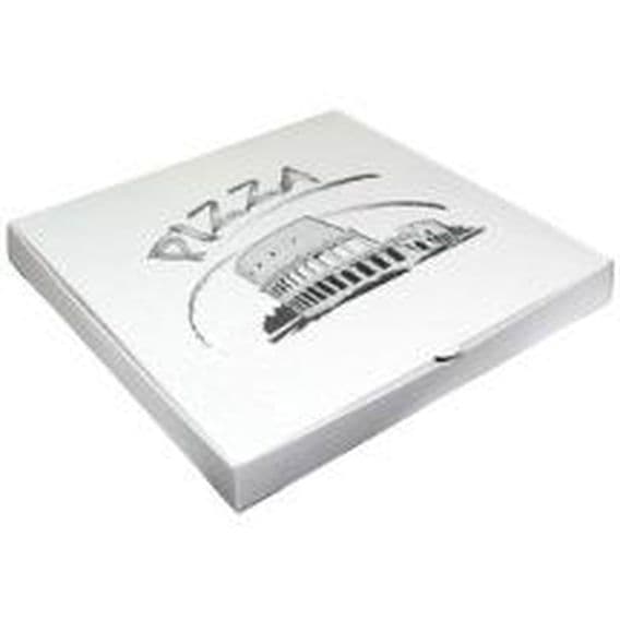 Sample packaging for pizza